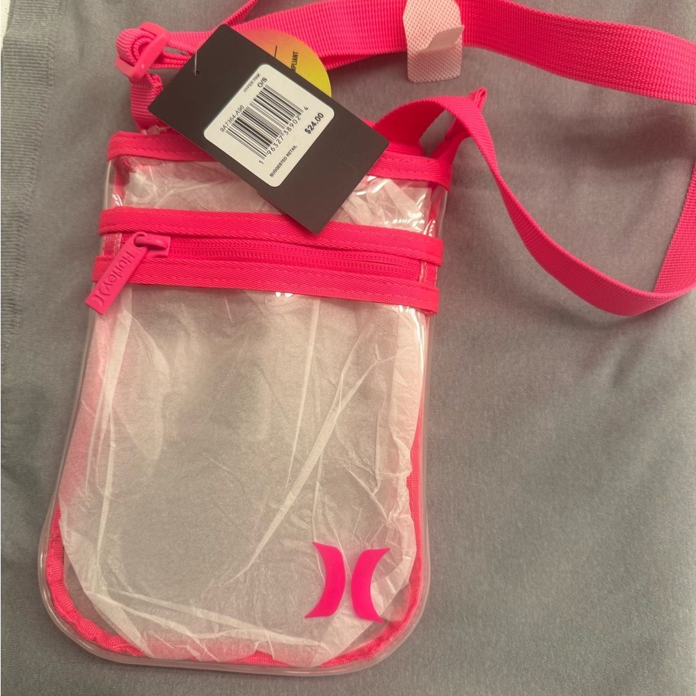 Hurley Stadium Pink Crossbody Bag